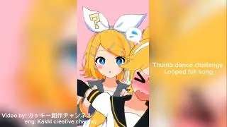 Harlow Seraphina- Thumbs Up| Thumb dance challenge full song (Looped for 1min) @Kakki 