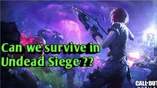 Can we survive In Undead Siege till end ? | Codm| FT . Ronit and Akshat| RK AS Gaming