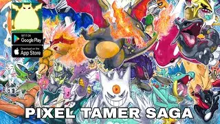 Pixel Tamer Saga Gameplay - Pokemon RPG Game Android