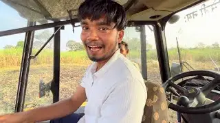 pheli baar JCB chalaya #JCB #kisan #harshpushptodevlog #kisanbhai #khet #gaonkijindagi #harsh 