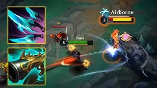 NEW YONE MID BUILD IS BROKEN NOW! INSANE SPEED WILD RIFT