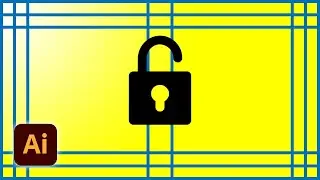 How To Lock And Unlock Guides In Illustrator CC