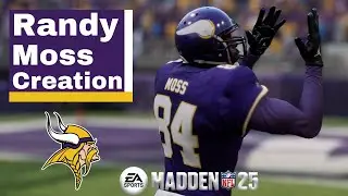 Как создать ресивера &laquo;Миннесота Вайкингс&raquo; Рэнди Мосса в Madden 25 | PS5 | Xbox Series X/S | ПК