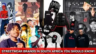 Local Streetwear Brands Seen On Artists Around S.A| Part 3