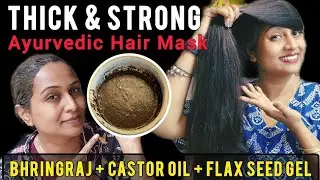 ✨️THICK & STRONG Hair✨️Bhringraj Ayurvedic Hair Mask for Long, Strong & Thicker Hair