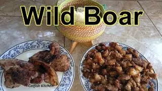 Wild Boar cooked 2 ways, Taste Test (Skin On).