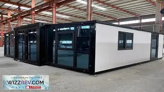 Factory Price Quick Install 30ft Steel Frame Expandable Container House Modular
