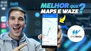 GPS HERE WeGo - Como Configurar e Usar | Melhor que MAPS e WAZE?