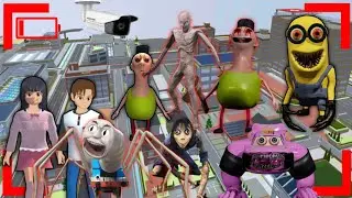 Yuta Mio Panic CCTV Rekam Banyak Pasukan HAMOOD HABIBI di Depan Rumah Sakura School Simulator😱🔥👺