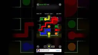 Flow Free Warps: Level 80 #mobilegames #flowfree #tiktok