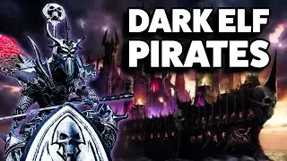 Лучшая фракция Темных эльфов! Модификация «Флот Черного Солнца» | Warhammer 3