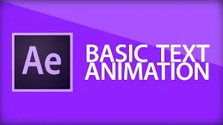 After Effects Tutorial | Text Animation and Range Selectors