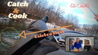 Maryland Trout Catch and cook (X2 limit rainbow trout caught, cleaned, cooked)