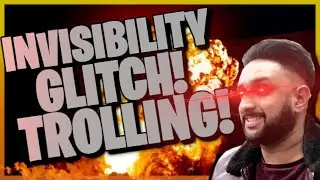 TROLLING Using The INVISIBILITY GLITCH In Warzone (DONT ABUSE LIKE I DID) Call Of Duty!