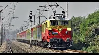 Colourful Combo : BSL WAM4 Hauls 12261 Mumbai-Howrah DURONTO Express (Indian Railways)