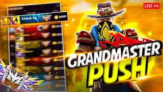 🔴[Live] -Top 1 Grandmaster Rank push🔥Free fire Live...#shorts #livestream