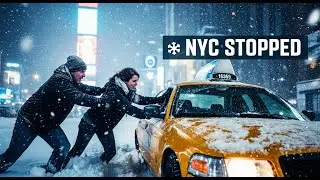 New York City&rsquo;s BIGGEST Snowstorm of 2026 ❄️ | NYC Blizzard Real Life 4K