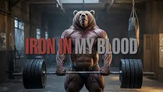 Iron in My Blood 🔥 | Epic Gym Rap Motivation | From Pain to Power- HustoVate Song | 2025