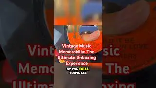 Vintage Music Memorabilia: The Ultimate Unboxing Experience #rockmine #music #soul #vinyl #45rpm
