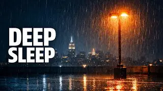 Quiet Urban Rain Sounds for Deep Sleep | Relaxing Sleep Ambience