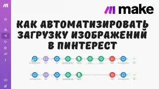 Автоматизация загрузки изображений в Pinterest с помощью Make.com | Органический трафик из Пинтерест