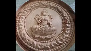 Raspberry PI CNC: (SBC-CNC)  and BharatMech: Goddess Laxmi 3D  Carving #cncsoftware #cncmachine