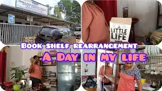 ബുക്ക്‌ ഷെൽഫ് അങ്ങനെ വൃത്തിയായി🫰Aesthetic Arrangement of Book Shelf📚