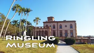 John & Mable Ringling Amazing 1920's Mansion Art & Gardens | Ringling Museum Sarasota Florida [4K]