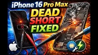 Copy Charger Killed iPhone 16 Pro Max ❌ | Dead Phone Repaired Live