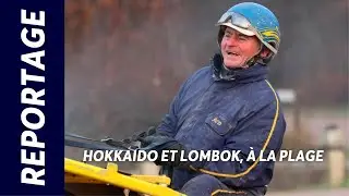 REPORTAGE : HOKKAIDO JIEL ET LOMBOK JIEL À PIED D'OEUVRE À LA PLAGE