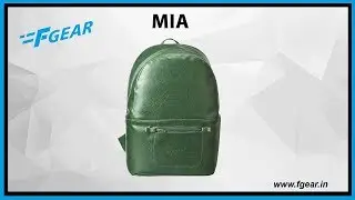 F Gear Mia Luxur Bottle Green 23 Ltrs Laptop Backpack