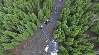 4k Matagami Drone Footage