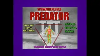 PREDATOR 1987 Tanners Terrifying Trivia Movie Game Arnold Schwarzenegger