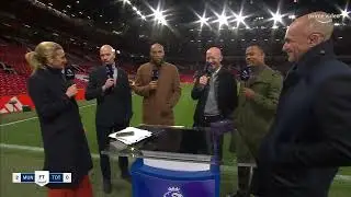Erik ten Hag reaction to Cristiano Ronaldo walking down the tunnel before the end of the game