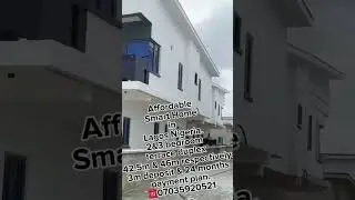 Affordable smart homes in Lagos Nigeria.