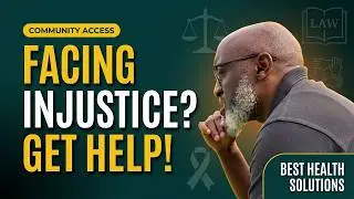 Do people in your community have access to legal help at home when facing injustice?