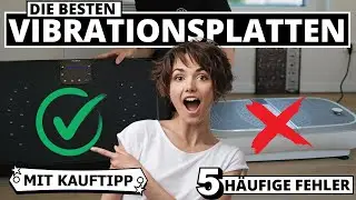 Beste Vibrationsplatte - 5 h&auml;ufige Fehler beim Kauf