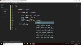 Foor Loop In PHP