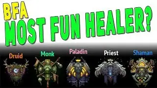 BfA MOST FUN HEALER IN M+ (RANKED) | Healing Class Gameplay & DPS - WoW Patch 8.2.5