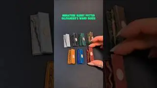 Unlock Your Wizarding Skills: How to Create Miniature Wand Boxes from Harry Potter🧙&zwj;♂️✨