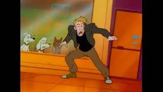 Milo Bites Pete in the Ass! (The Mask: Animated Series)