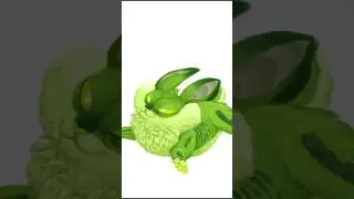 lagomorfo you're so funny #timelapse #ibispaintx #drawing #speedpaint #bunny #green #art