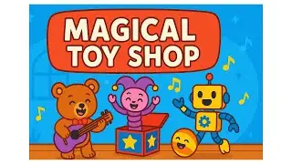 Magical Toy Shop Adventure | Fun Kids Cartoon & Song #cartoon #trending #viralvideo #animation