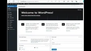 Install wordpress and woocommerce