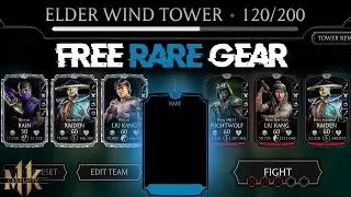Guaranteed Rare Gear! Boss Match 160. Fatal Elder Wind Tower. MK Mobile. 147-160