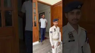Troopers in DGP bunglow // #assampolice #apro #policeshorts