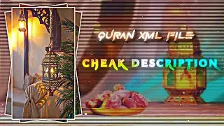 NEW RAMADAN XML FILE 💦|| XML CHEAK DESCRIPTION 🤘|| XML BY @abireditz45