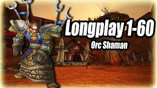 Classic WoW│Shaman Leveling Longplay│1-60