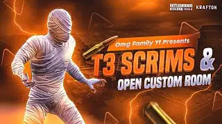 BGMI OPEN CUSTOM ROOM MATCH | SCRIMS LIVE | TAMIL LIVE #SCRIMS #CUSTOM