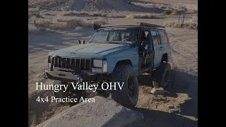 Camping at Hungry Valley OHV || 4x4 Practice Area #jeepxj #hungryvalley #easthilloutdoors